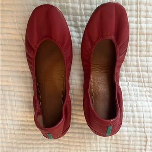 Tieks Cardinal Red Ballet Flats